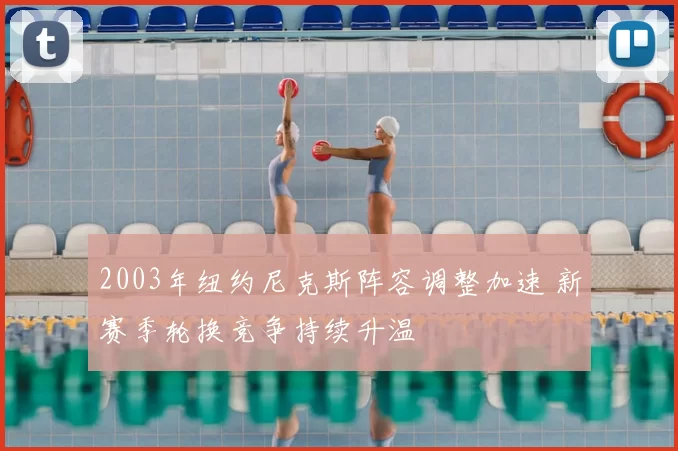 2003年纽约尼克斯阵容调整加速 新赛季轮换竞争持续升温